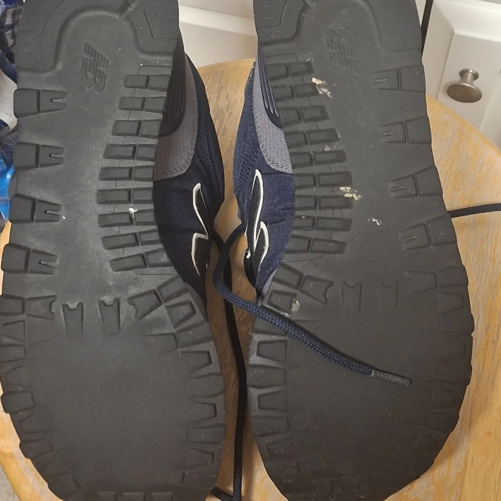 Gently Used Men's New Balance 574pte Outdoors Escape Pack Blue/grey Size 9.5 - Picture 10 of 10